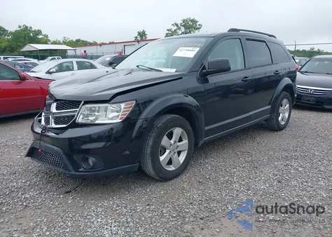 2012 Dodge Journey Sxt из США, поврежденный, VIN 3C4PDCBG6CT355535